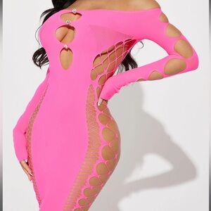 BLACK video babe seamless mini dress Fashionnova